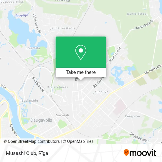 Musashi Club map