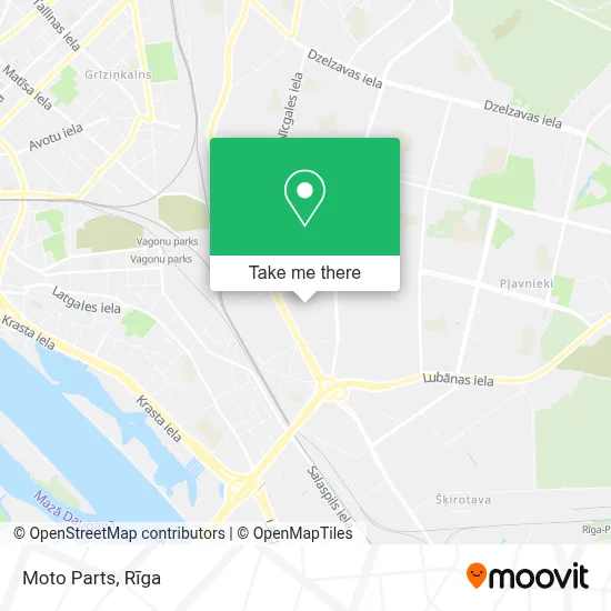 Moto Parts map
