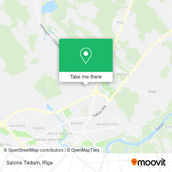 Salons Tadum map