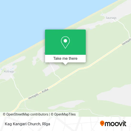 Kag Kangari Church map
