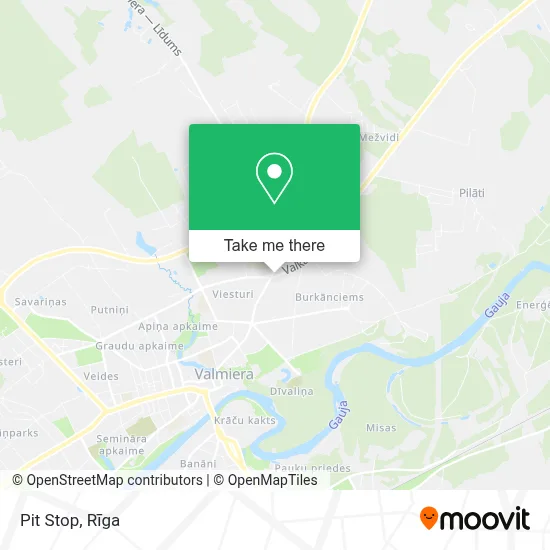Pit Stop map