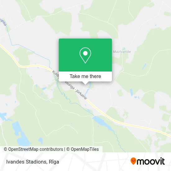 Ivandes Stadions map
