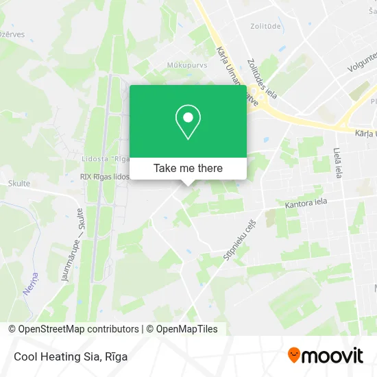 Cool Heating Sia map