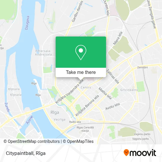 Сitypaintball map