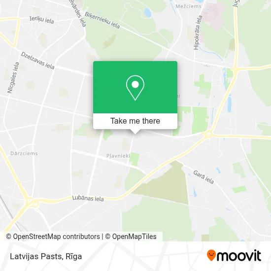 Latvijas Pasts map