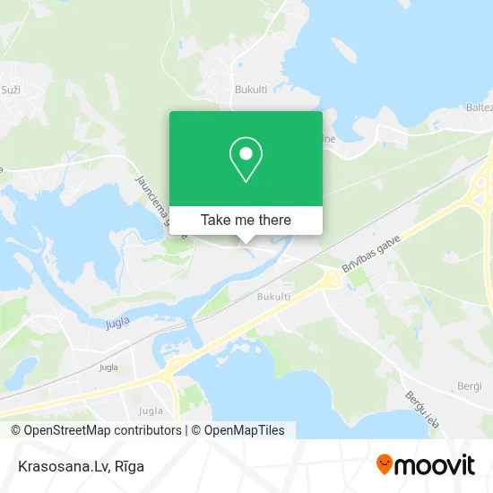 Krasosana.Lv map