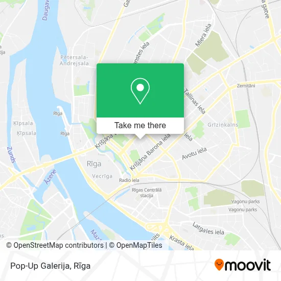 Pop-Up Galerija map