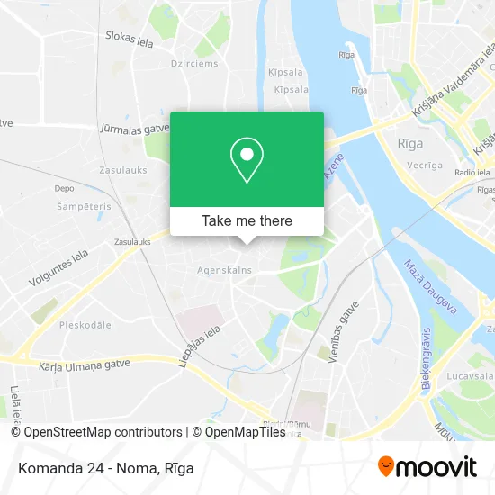 Komanda 24 - Noma map