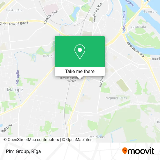 Plm Group map