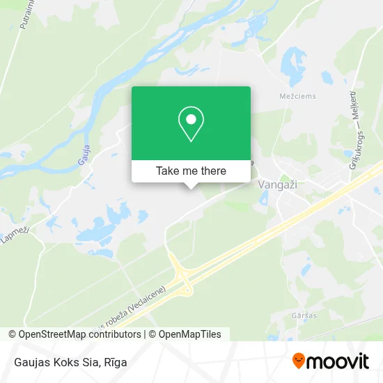 Gaujas Koks Sia map
