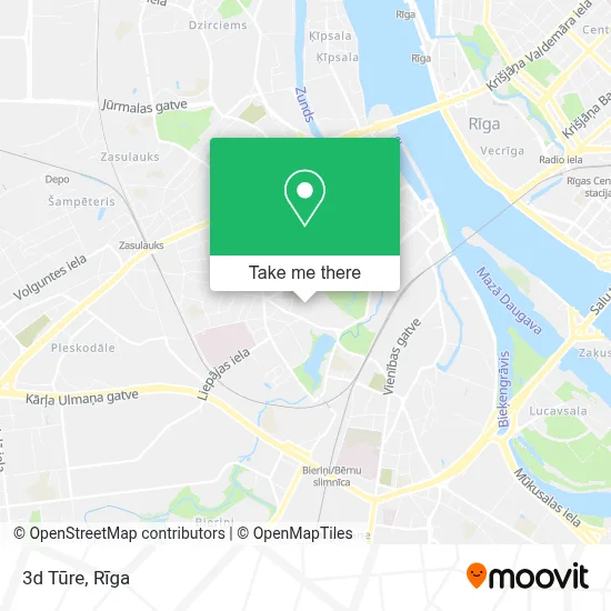 3d Tūre map