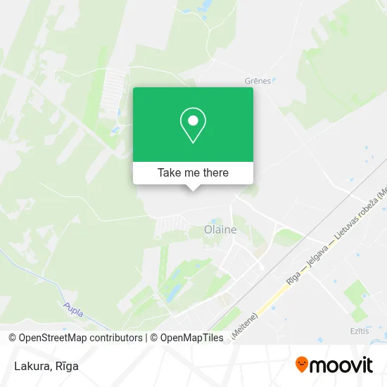 Lakura map