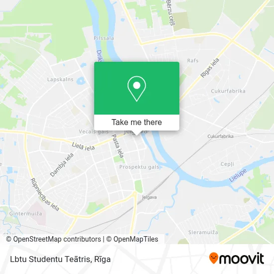 Lbtu Studentu Teātris map