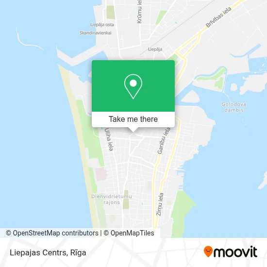 Liepajas Centrs map