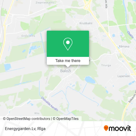 Energygarden.Lv map