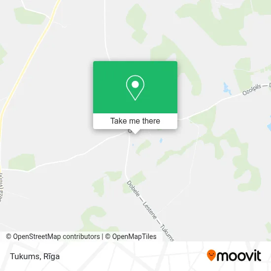 Tukums map