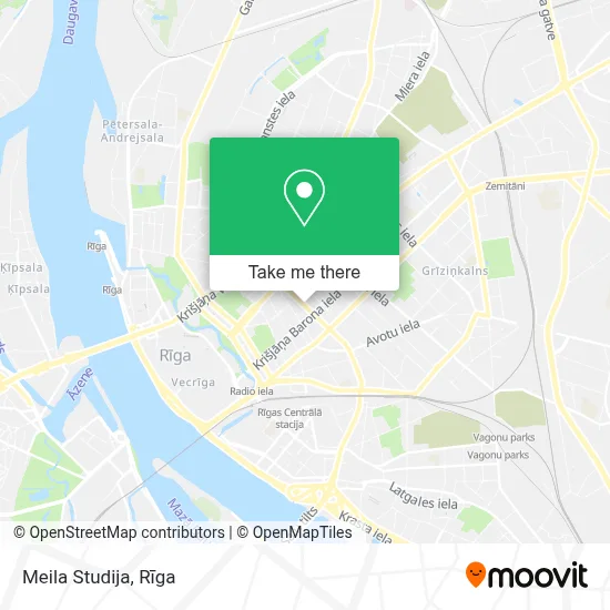 Meila Studija map