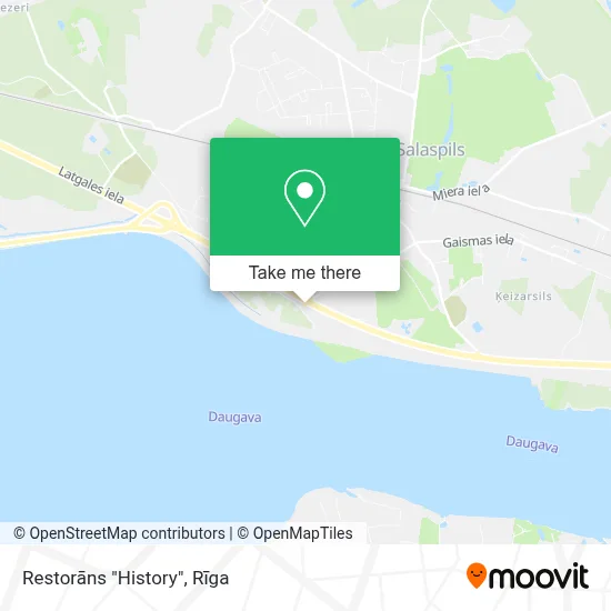 Restorāns "History" map