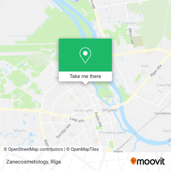 Zanecosmetology map