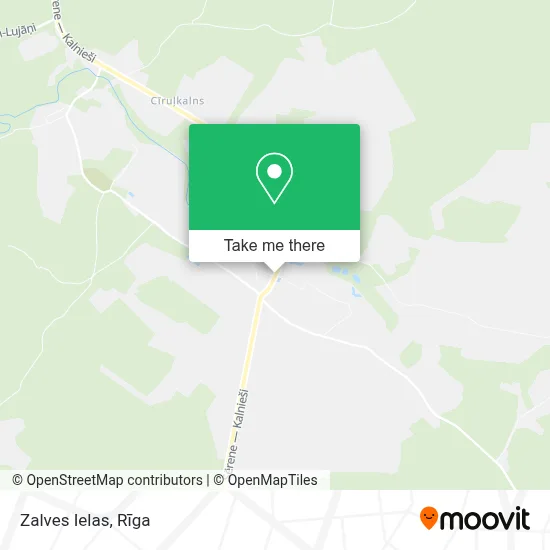 Zalves Ielas map