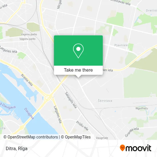 Ditra map