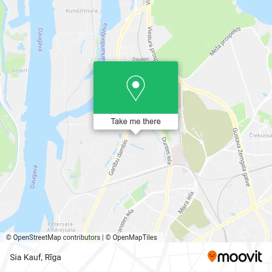 Sia Kauf map