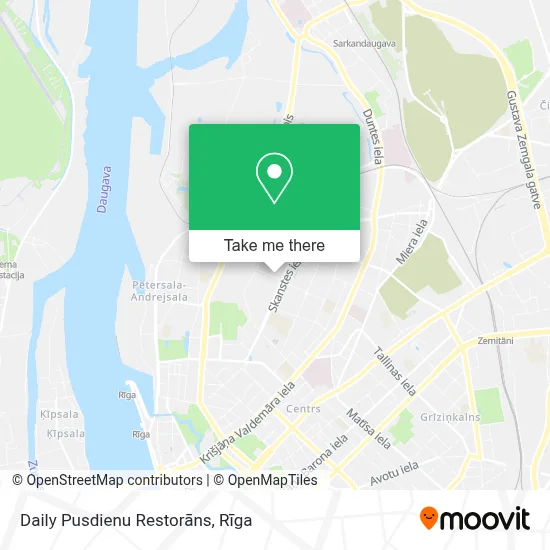 Daily Pusdienu Restorāns map