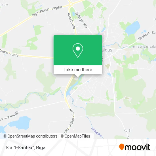 Sia "I-Santex" map