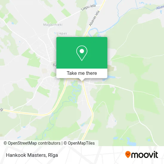 Hankook Masters map