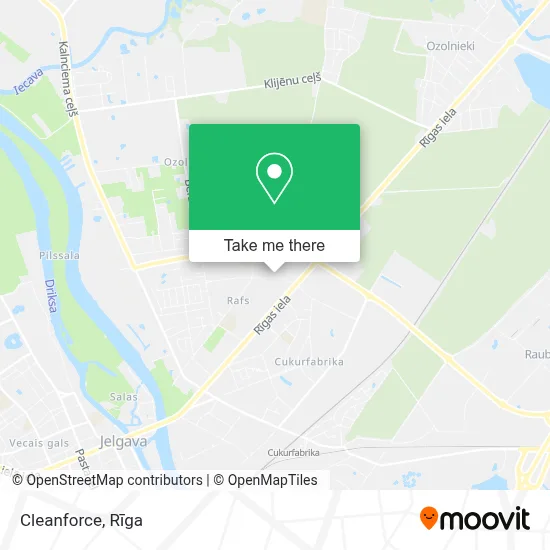 Cleanforce map