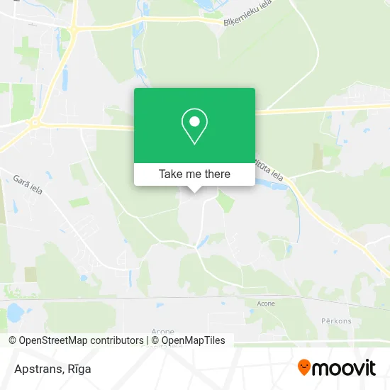 Apstrans map