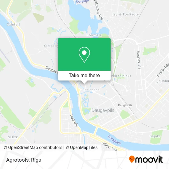 Agrotools map
