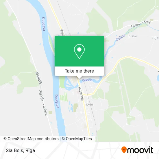 Sia Bels map