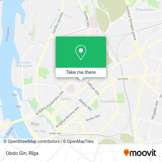 Obdo Gin map