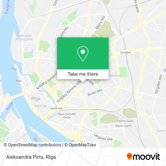 Aleksandra Pirts map