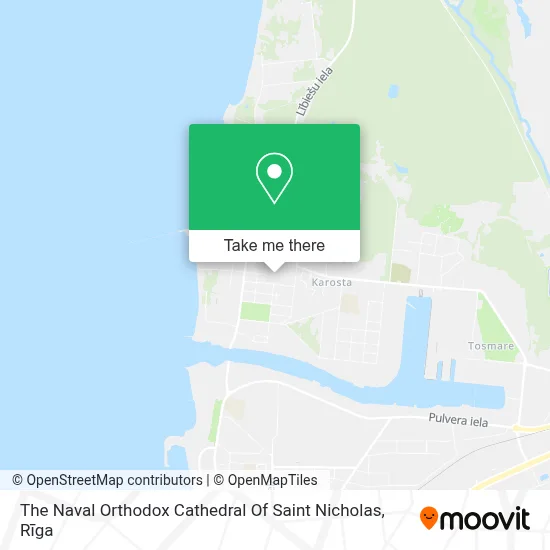 The Naval Orthodox Cathedral Of Saint Nicholas map