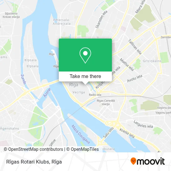 Rīgas Rotari Klubs map