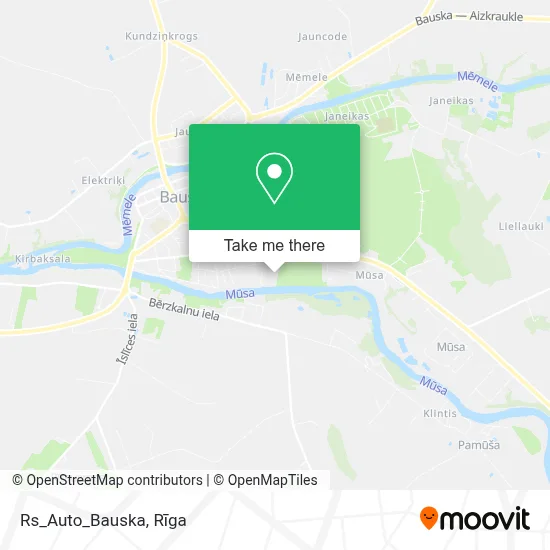 Rs_Auto_Bauska map