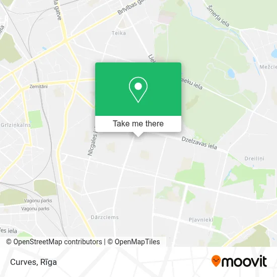 Curves map