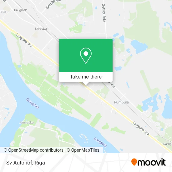 Sv Autohof map