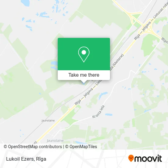 Lukoil Ezers map