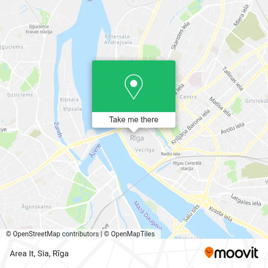 Area It, Sia map