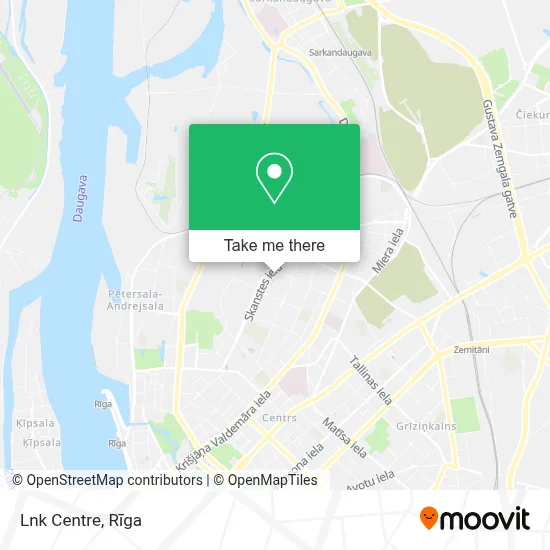 Lnk Centre map