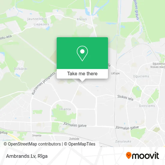 Ambrands.Lv map