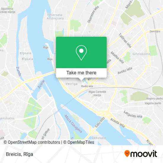 Breicis map