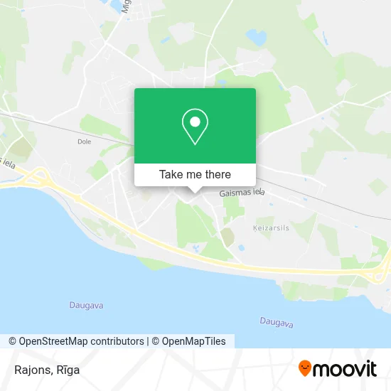 Rajons map