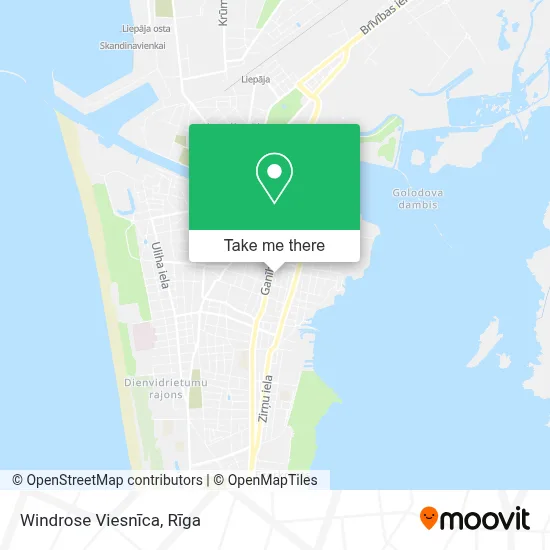 Windrose Viesnīca map