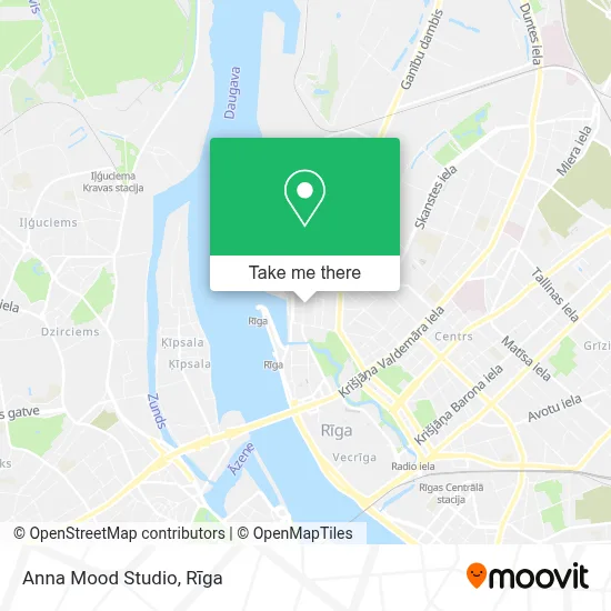 Anna Mood Studio map