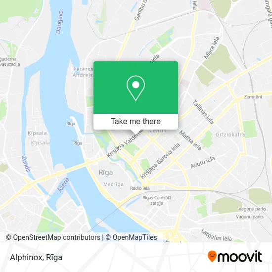 Alphinox map
