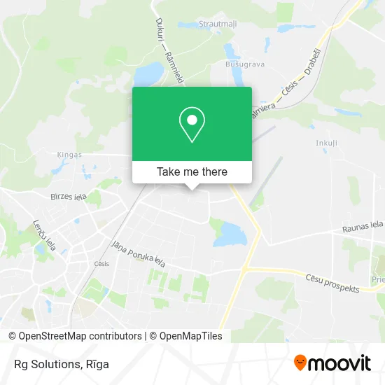 Rg Solutions map